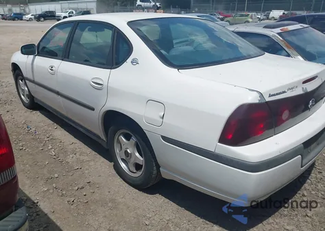 2003 Chevrolet Impala from USA, damaged, VIN 2G1WF55E139101528